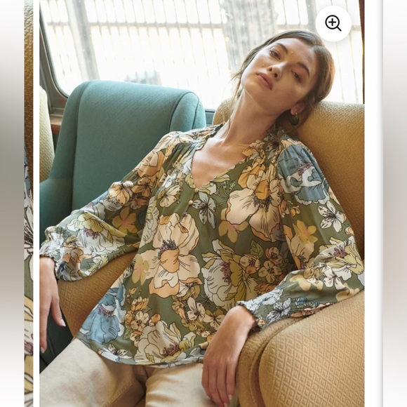 Promesa Tops - Promesa floral blouse